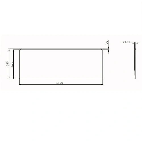 Экран для ванны фронтальный AM.PM X-Joy W94A-170-070W-P 170х70 Экран для ванны фронтальный AM.PM X-Joy W94A-170-070W-P 170х70