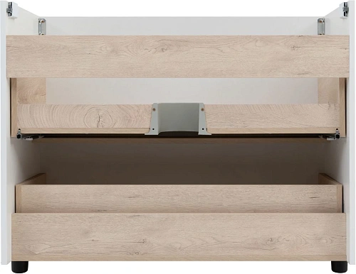 Тумба под раковину Aquanet Ирис New 100 напольная, белый глянец 00339257 напольная Тумба под раковину Aquanet Ирис New 100 напольная, белый глянец 00339257 напольная