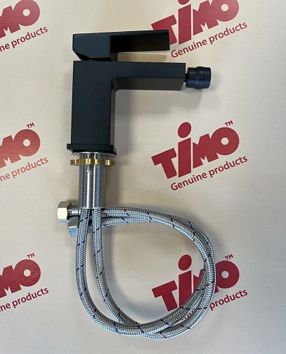 Смеситель для биде Timo Selene 2062/03F черный Смеситель для биде Timo Selene 2062/03F черный