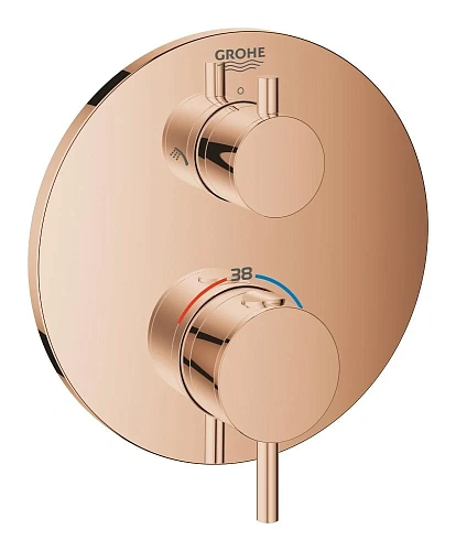 Смеситель для душа GROHE Atrio с переключателем на 2 положения, термостат 24135DA3 Смеситель для душа GROHE Atrio с переключателем на 2 положения, термостат 24135DA3