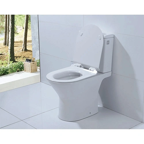 Унитаз напольный Orans Ceramic WM-9902 безободковый с микролифтом 9902WM Унитаз напольный Orans Ceramic WM-9902 безободковый с микролифтом 9902WM