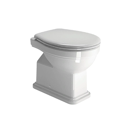 Унитаз приставной GSI CLASSIC белый (871011) без сиденья Унитаз приставной GSI CLASSIC белый (871011) без сиденья