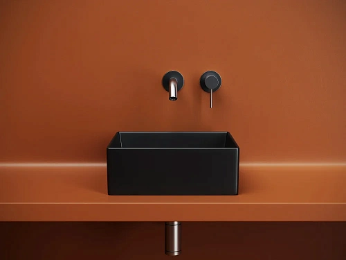 Раковина Ceramica Nova ELEMENT CN6068MB черный матовый накладная Раковина Ceramica Nova ELEMENT CN6068MB черный матовый накладная