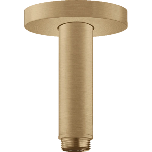 Кронштейн верхнего душа Hansgrohe S, 100 мм. 27393140, шлифованная бронза Кронштейн верхнего душа Hansgrohe S, 100 мм. 27393140, шлифованная бронза