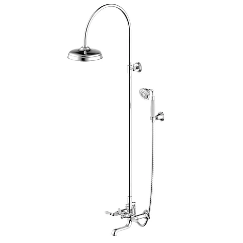 Душевая система Bravat Art F65193CP-A2-RUS со смесителем Душевая система Bravat Art F65193CP-A2-RUS со смесителем