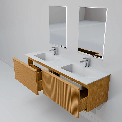 Комплект мебели ArtDecco Andy 150 AAN15W11D2MF белый дуб Комплект мебели ArtDecco Andy 150 AAN15W11D2MF белый дуб