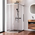 Душевой уголок AM.PM Func W84G-403-12090-MT 120х90, профиль хром матовый, стекло прозрачное Душевой уголок AM.PM Func W84G-403-12090-MT 120х90, профиль хром матовый, стекло прозрачное