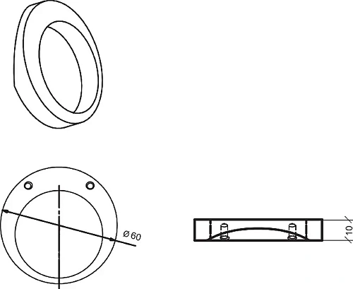 Ручка Armadi Art MOON 824-Cr хром Ручка Armadi Art MOON 824-Cr хром
