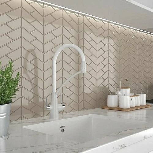 Смеситель для кухни Paulmark SIEGEN белый Si213111-331 Смеситель для кухни Paulmark SIEGEN белый Si213111-331