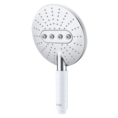 Душевая лейка WasserKRAFT A059 3-функциональная белый/хром