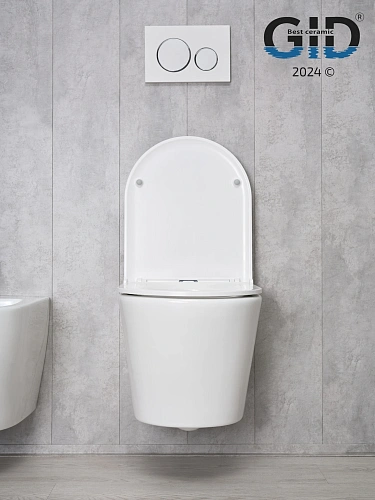 Унитаз подвесной Gid Tr2130 62235Y белый 50x36x35 с крышкой микролифт Унитаз подвесной Gid Tr2130 62235Y белый 50x36x35 с крышкой микролифт