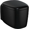 Унитаз подвесной Vitra Plural 7830B483-0075 безободковый, черный матовый