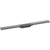 Решетка для водоотводящего желоба Hansgrohe RainDrain Flex, 90 см, укорачиваемая 56052340, шлифованн Решетка для водоотводящего желоба Hansgrohe RainDrain Flex, 90 см, укорачиваемая 56052340, шлифованн