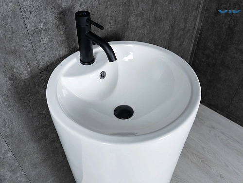 Раковина Gid Nb135 81102 напольная белая 46x46x86 Раковина Gid Nb135 81102 напольная белая 46x46x86