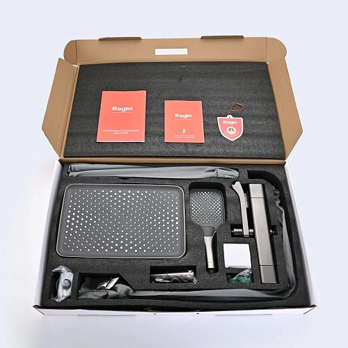 Душевая система Raglo R01.26.09, графит Душевая система Raglo R01.26.09, графит