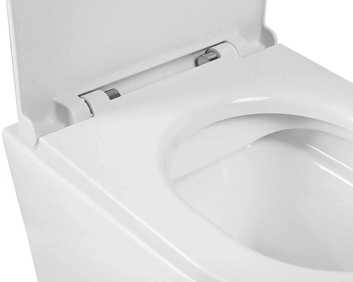 Унитаз подвесной BelBagno SFERA-R BB046CHR/BB902SC безободковый с сиденьем Унитаз подвесной BelBagno SFERA-R BB046CHR/BB902SC безободковый с сиденьем