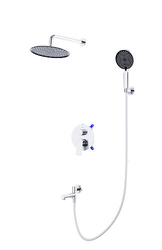 Душевая система BelBagno MARINO-VDSET-CRM встраиваемая хром Душевая система BelBagno MARINO-VDSET-CRM встраиваемая хром