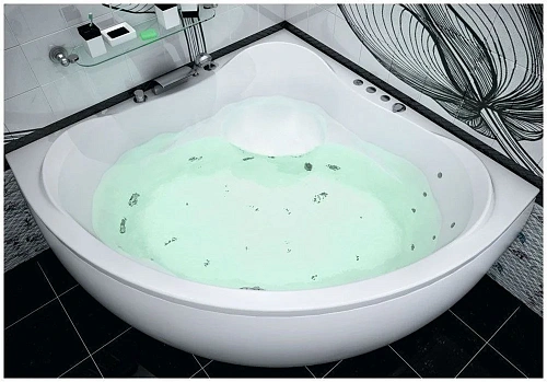 Акриловая ванна Aquanet Malta New 150x150 (каркас + смеситель Grohe BauEdge 2511700A) 00204003 + 00142192 + 00240613 Акриловая ванна Aquanet Malta New 150x150 (каркас + смеситель Grohe BauEdge 2511700A) 00204003 + 00142192 + 00240613