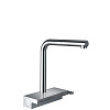 Картинка анонса товара «смеситель для кухни hansgrohe aquno select m81, однорычажный, 250, с вытяжным душем, 2jet 73836000»