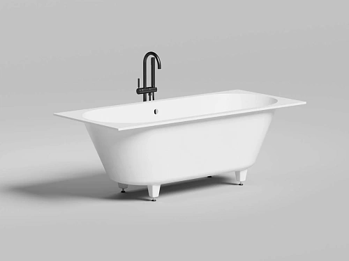 Ванна из искусственного камня Salini ORNELLA AXIS 170x75 покраска по RAL полностью 103413MF S-Sense Ванна из искусственного камня Salini ORNELLA AXIS 170x75 покраска по RAL полностью 103413MF S-Sense