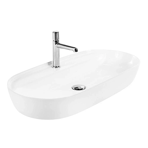Раковина BelBagno BB1347 810x410 белый Раковина BelBagno BB1347 810x410 белый