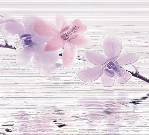 Панно Cersanit Miracle светло-сиреневый 40x44 MC2F322 Панно Cersanit Miracle светло-сиреневый 40x44 MC2F322