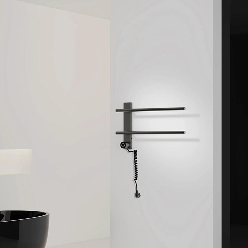 Полотенцесушитель электрический Wonzon & Woghand темный графит (WW-AL342-GM) Полотенцесушитель электрический Wonzon & Woghand темный графит (WW-AL342-GM)