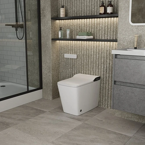 Унитаз приставной Grossman Smart GR-PR-5701 (590х360х460) белый с сиденьем Унитаз приставной Grossman Smart GR-PR-5701 (590х360х460) белый с сиденьем