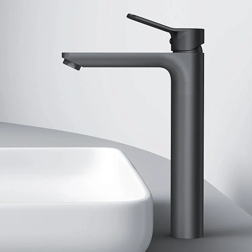 Смеситель для раковины AM.PM X-Joy F85A92022 высокий, черный Смеситель для раковины AM.PM X-Joy F85A92022 высокий, черный