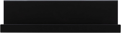 Полка Aquanet Магнум 30x80 черная матовая, открытая 00302224 Полка Aquanet Магнум 30x80 черная матовая, открытая 00302224