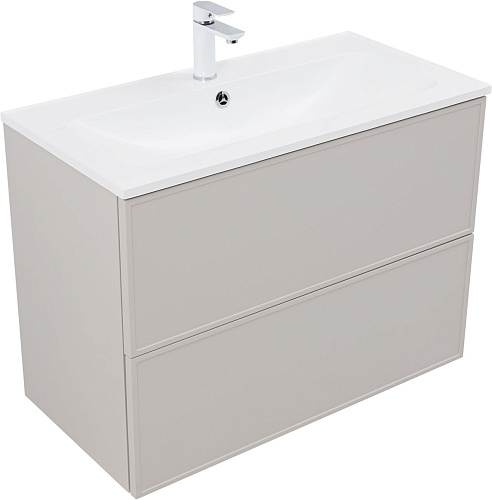 Тумба под раковину Aquanet Арт 90 00343968 бежевый Тумба под раковину Aquanet Арт 90 00343968 бежевый