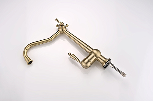 Смеситель для кухни Paulmark Retro бронза Re213226-BR Смеситель для кухни Paulmark Retro бронза Re213226-BR