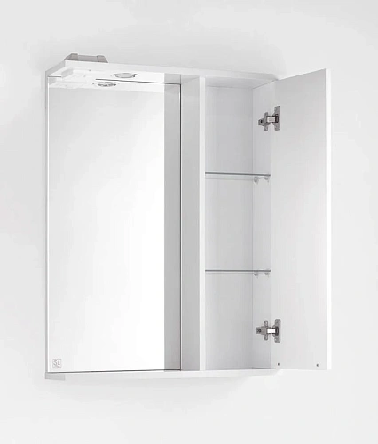 Зеркальный шкаф Style Line Жасмин 60/С ЛС-00000040 Зеркальный шкаф Style Line Жасмин 60/С ЛС-00000040