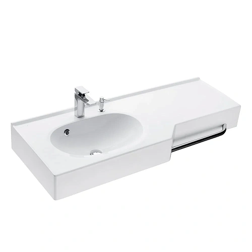 Раковина Aquaton Отель 2/127 1A70113WOT01L левая с навесами Раковина Aquaton Отель 2/127 1A70113WOT01L левая с навесами