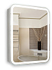 Картинка анонса товара «зеркальный шкаф silver mirrors фиджи flip 50 (led-00002471)»