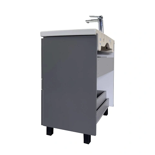 Тумба с раковиной Comforty Лима-70Н2 00-00019179 антрацит раковина Como 70 Тумба с раковиной Comforty Лима-70Н2 00-00019179 антрацит раковина Como 70