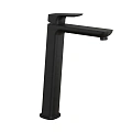 Смеситель для раковины Paini Nove 09YO205LL без донного клапана, высокий, черный Смеситель для раковины Paini Nove 09YO205LL без донного клапана, высокий, черный