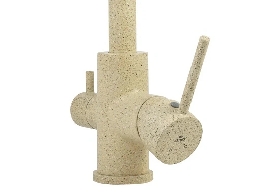 Смеситель для кухни Kaiser Merkur 26744-16 Sand боковой под фильтр R-излив песочный Смеситель для кухни Kaiser Merkur 26744-16 Sand боковой под фильтр R-излив песочный