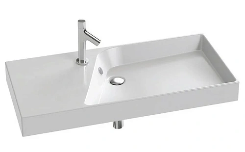 Раковина Jacob Delafon Rythmik EXN112-Z-00 100 см Раковина Jacob Delafon Rythmik EXN112-Z-00 100 см