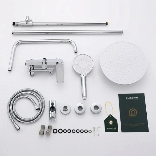 Душевая система Splenka S05.24, хром Душевая система Splenka S05.24, хром