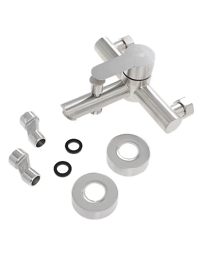 Смеситель для ванны Orange Steel M99-100ni никель Смеситель для ванны Orange Steel M99-100ni никель