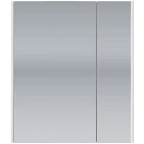 Зеркальный шкаф DREJA PRIME, 60 см, 2 дверцы, 2 стеклянные полки, белый 99.9304 Зеркальный шкаф DREJA PRIME, 60 см, 2 дверцы, 2 стеклянные полки, белый 99.9304