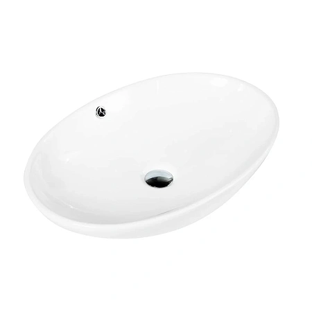 Раковина BelBagno BB1104 630x410 белый Раковина BelBagno BB1104 630x410 белый