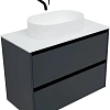 Тумба под раковину Allen Brau Activity 90 1.34005.AM антрацит матовый/черный брашированный Тумба под раковину Allen Brau Activity 90 1.34005.AM антрацит матовый/черный брашированный