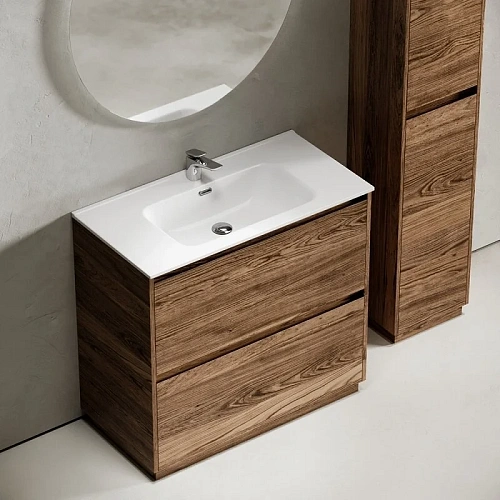 Тумба под раковину Sancos Libra Floor LB90FECH напольная, 890х450х840 дуб чарльстон Тумба под раковину Sancos Libra Floor LB90FECH напольная, 890х450х840 дуб чарльстон