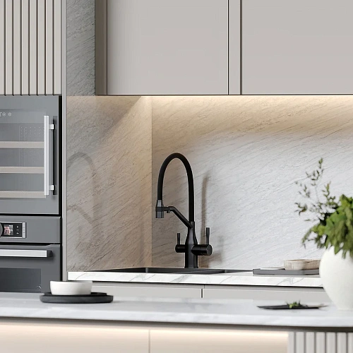 Смеситель для кухни Sancos Orta SC4008MB под фильтр, черный матовый Смеситель для кухни Sancos Orta SC4008MB под фильтр, черный матовый