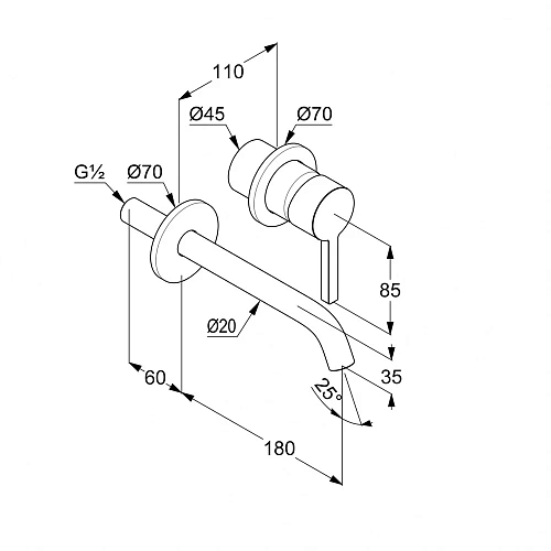 Смеситель для раковины Kludi NOVA FONTE Pura 202445315 белый матовый Смеситель для раковины Kludi NOVA FONTE Pura 202445315 белый матовый