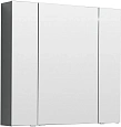 Зеркальный шкаф Aquanet Алвита 90 серый антрацит 00240110 Зеркальный шкаф Aquanet Алвита 90 серый антрацит 00240110