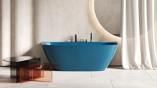 Ванна из искусственного камня Salini SOFIA WALL 170x80 102512G S-Sense Ванна из искусственного камня Salini SOFIA WALL 170x80 102512G S-Sense