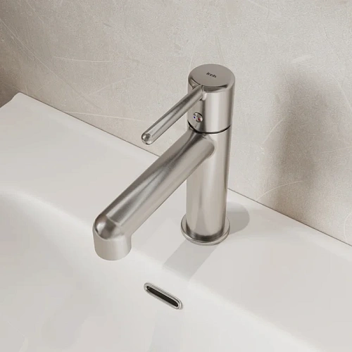 Смеситель для раковины IDDIS Aiger (AIGBC00i01) хром матовый Смеситель для раковины IDDIS Aiger (AIGBC00i01) хром матовый